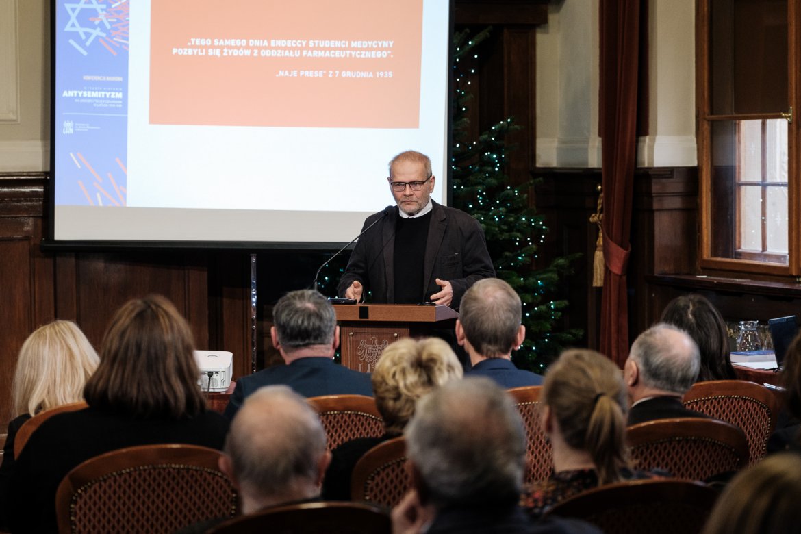 Wyparte historie. Antysemityzm na UP. Fot. Adrian Wykrota