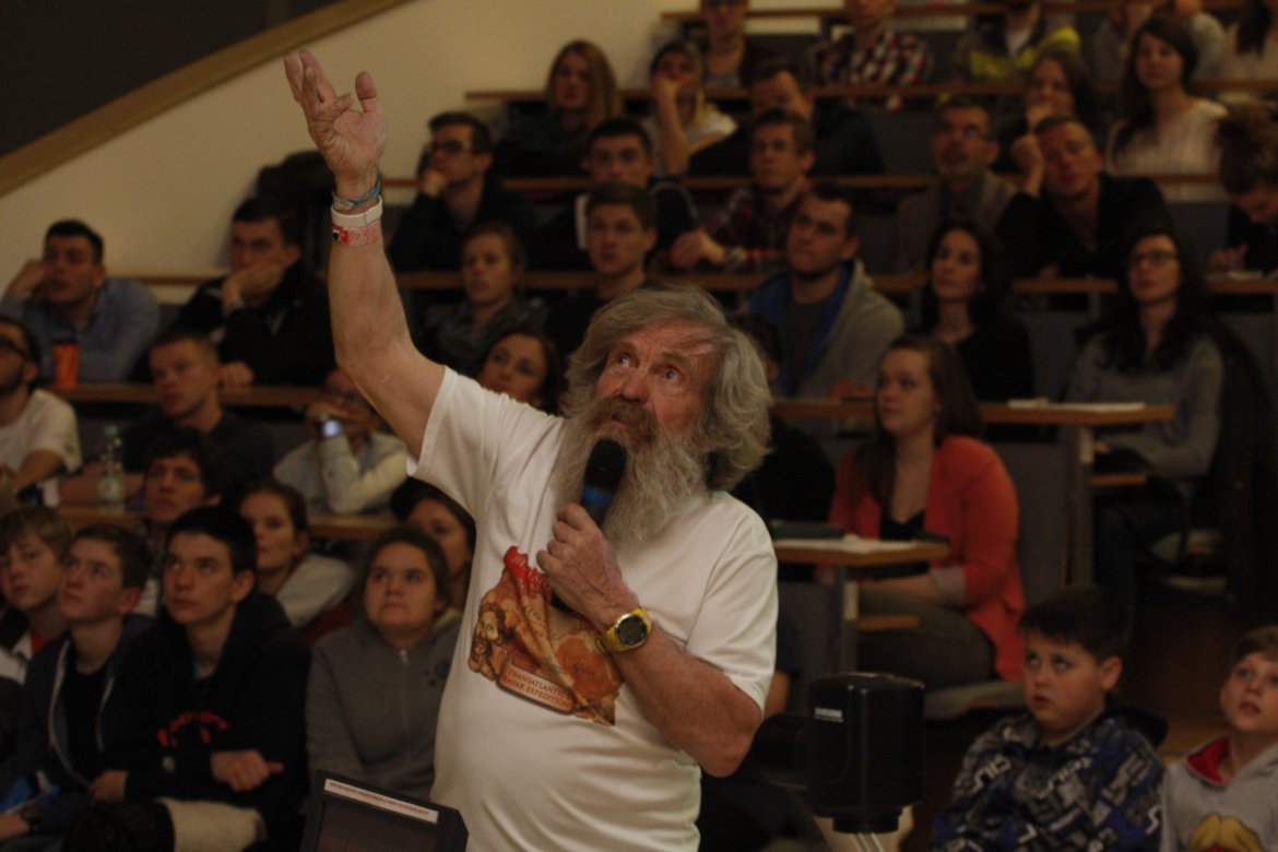 Aleksander Doba podczas Dni Turystyki, fot. Maciej Męczyński