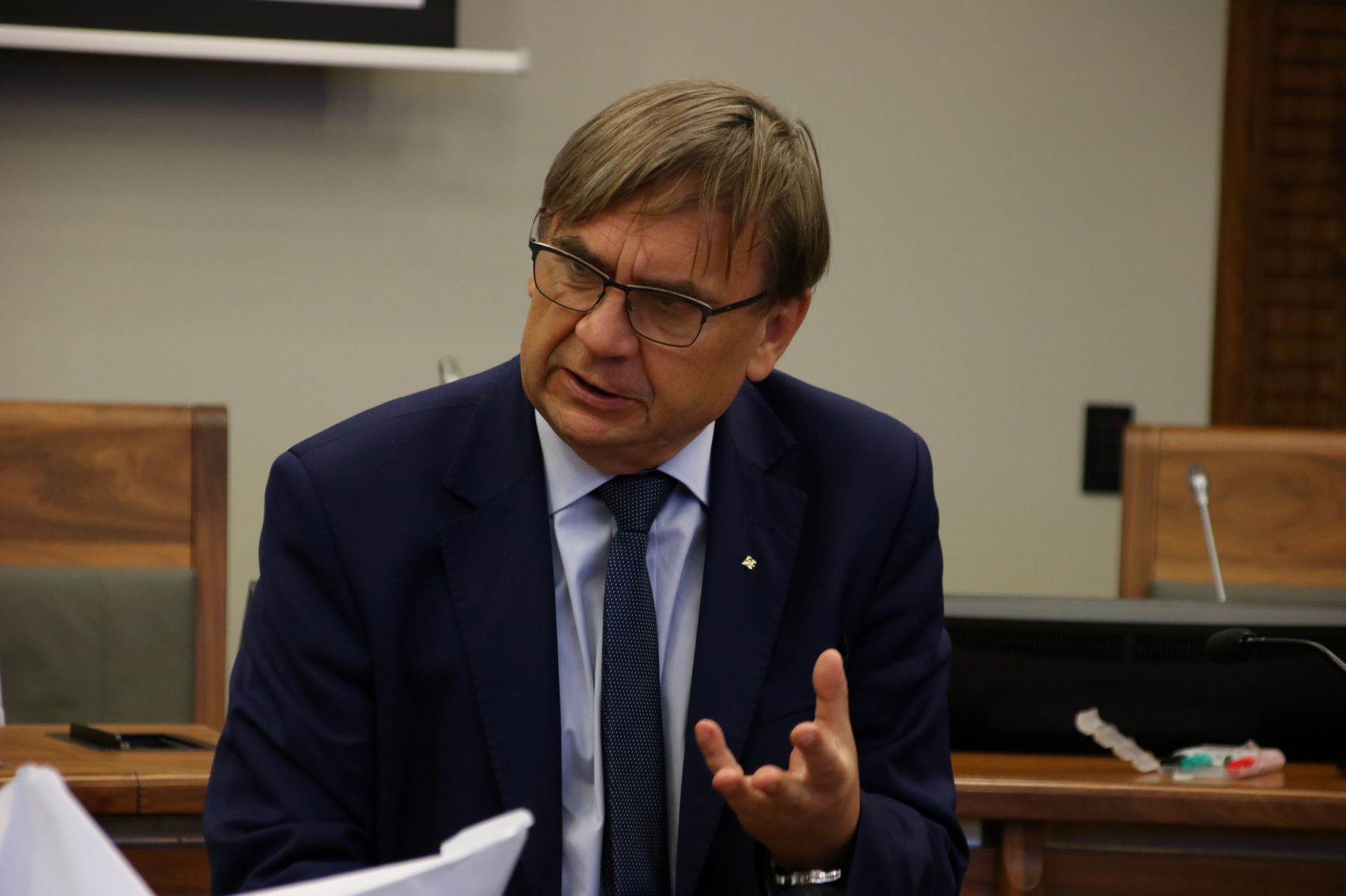 Prorektor ds. nauki i współpracy międzynarodowej, prof. Ryszard Naskręcki