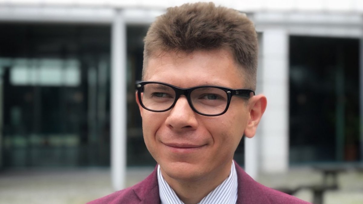 Dr Filip Biały, fot. dr Łukasz Dulęba