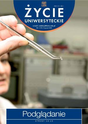 Okładka Życie Uniwersyteckie