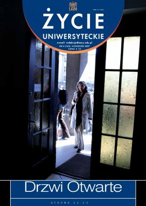 Okładka Życie Uniwersyteckie