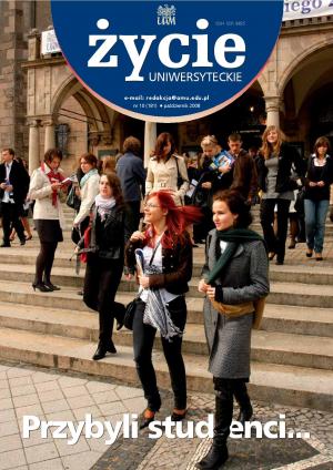 Okładka Życie Uniwersyteckie