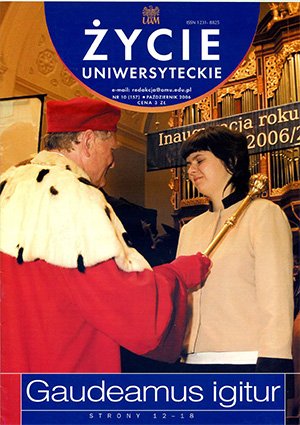 Życie Uniwersyteckie Nr 10/2006
