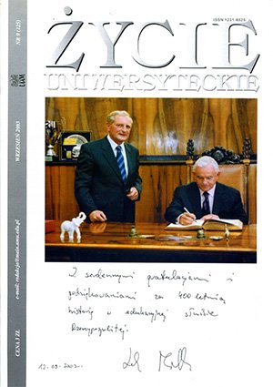 Życie Uniwersyteckie Nr 9/2003
