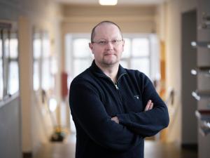 Prof. UAM Łukasz Kaczmarek Fot. Władysław Gardasz