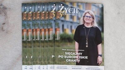 Życie Uniwersyteckie - numer wrześniowy, fot. Adrian Wykrota