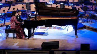 Koncert Karnawałowy UAM - duetu fortepianowy w składzie: Joanna Kaczmarska-Bieżyńska, Robert Adamczak