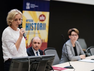  „Powtórki przed… - Spotkania z historią dla uczniów szkół ponadpodstawowych. Fot. Adrian Wykrota