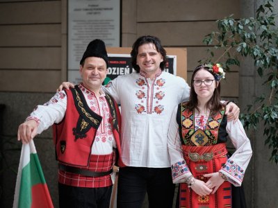 Krum Krumov (w środku), fot. Władysław Gardasz
