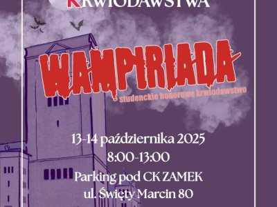 Wampiriada Jesienna odbędzie się 13-14 października 2025 r.