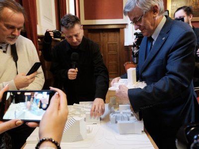 Konkurs na projekt Domu Studenckiego „Jowita”, fot. Władysław Gardasz