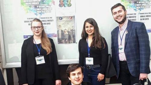 Czworo studentów z Zakładu Edukacji Muzycznej WPA UAM w Kaliszu