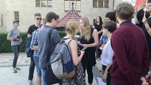 Koniec protestu na UAM