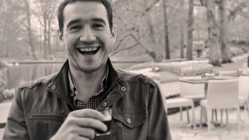 dr Oleksandr Pshyk z Centrum Nanobiomedycznego