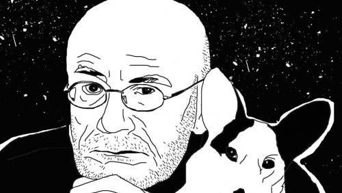 prof. Wydra z Viwaczkiem/autorka grafiki: Daria Mielcarzewicz