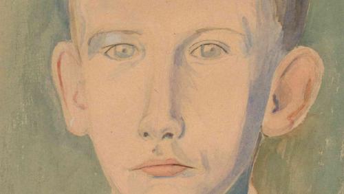 Autoportret 14-letniego Zdzisława Kaczmarczyka z roku 1925. Miał spory talent do rysunków, w spuściźnie jest też komiks jego autorstwa. Pisał i wiersze pod nazwiskiem panieńskim matki. W spuściźnie jest np. poemat napisany po wpływem Marsza żałobnego Chopina, zagranego 1 listopada 1943 roku przez Feliksa Nowowiejskiego na organach kościoła Mariackiego w Krakowie, z taką zwrotką:  Wszystko to Tobie, powtórne marzenie,  Polski teatr odwieczny wygrywał -  Zamieszały się listopada cienie  Z września melodią pra