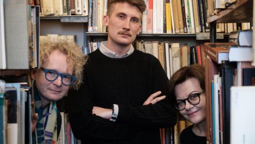 Prof. Piotr Korduba, Jakub Garstkiewicz, prof. Marzena Wolińska