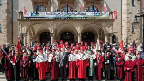 Jubileusz 100-lecia Uniwersytetu Poznańskiego, fot. Adrian Wykrota