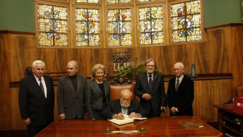2012. Krzysztof Penderecki w Gabinecie Rektora