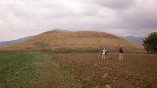 Badania w dolinie rzeki Anthemous