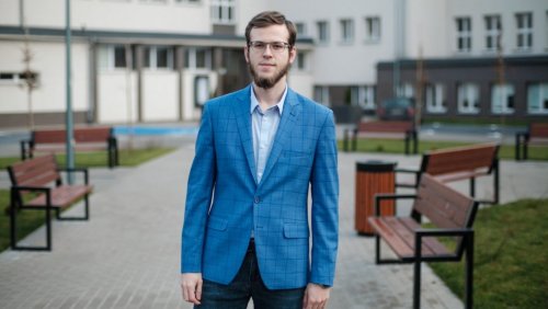 Dr Dawid Rogacz, fot. Adrian Wykrota