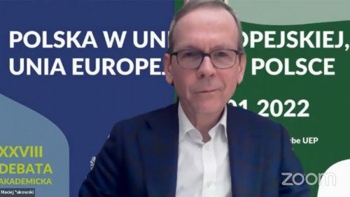 Screen z Debaty Akademickiej