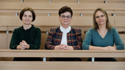 Emilia Soroko, Lidia Cierpiałkowska, Dominika Górska Fot. Adrian Wykrota