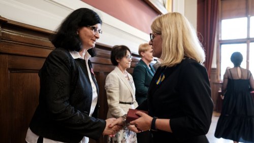 Medale za Długoletnią Służbę fot. Adrian Wykrota