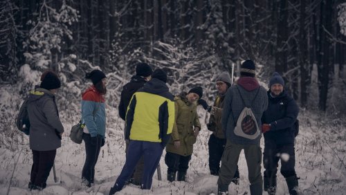 Śnieżne torfowiska przebadane. Fot. Patryk Fiutek