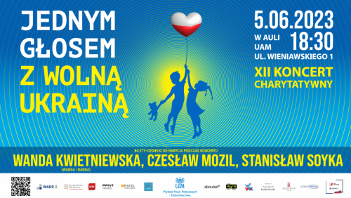 XII Koncert Charytatywny „Jednym głosem z wolną Ukrainą”