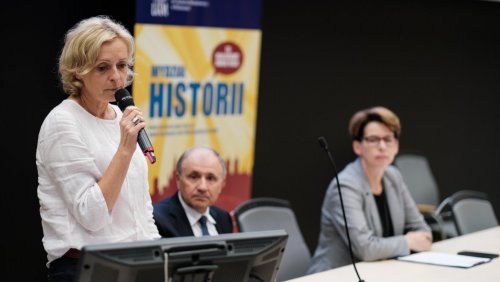 „Powtórki przed… - Spotkania z historią dla uczniów szkół ponadpodstawowych. Fot. Adrian Wykrota