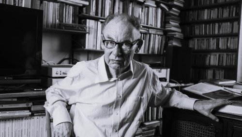 Prof. Michał Głowiński. Fot. Adam Tuchliński