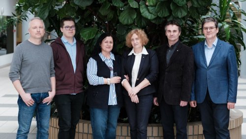 Zespół projektu Centrum Krioobrazowania UAM. Fot. Łukasz Gdak