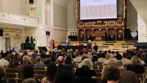 Spotkanie wyborcze ze społecznością uniwersytetu, fot. Władysław Gardasz