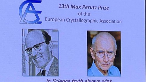 Prof. Jaskólski z nagrodą Max Perutz Prize