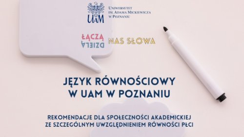 Język równościowy w UAM. Rekomendacje