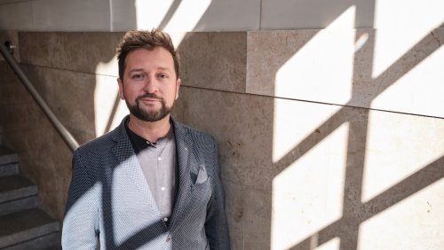 Dr hab Patryk Borowiak, fot. Władysław Gardasz