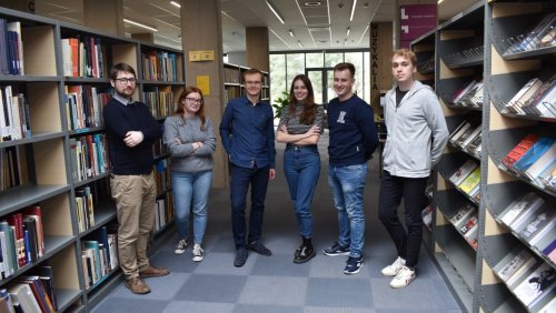 Zespół studentów: Maciej Stachura, Zuzanna Szymczak, Nell Sypniewska, Adam Stryjakowski i Borys Staszak