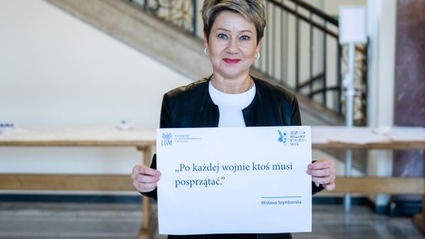 Wielkie Czytanie Wisławy Szymborskiej Fot. Łukasz Gdak