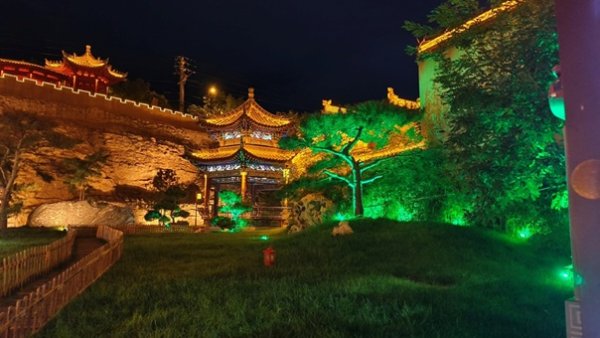 Fragment starego miasta w Tianshui.