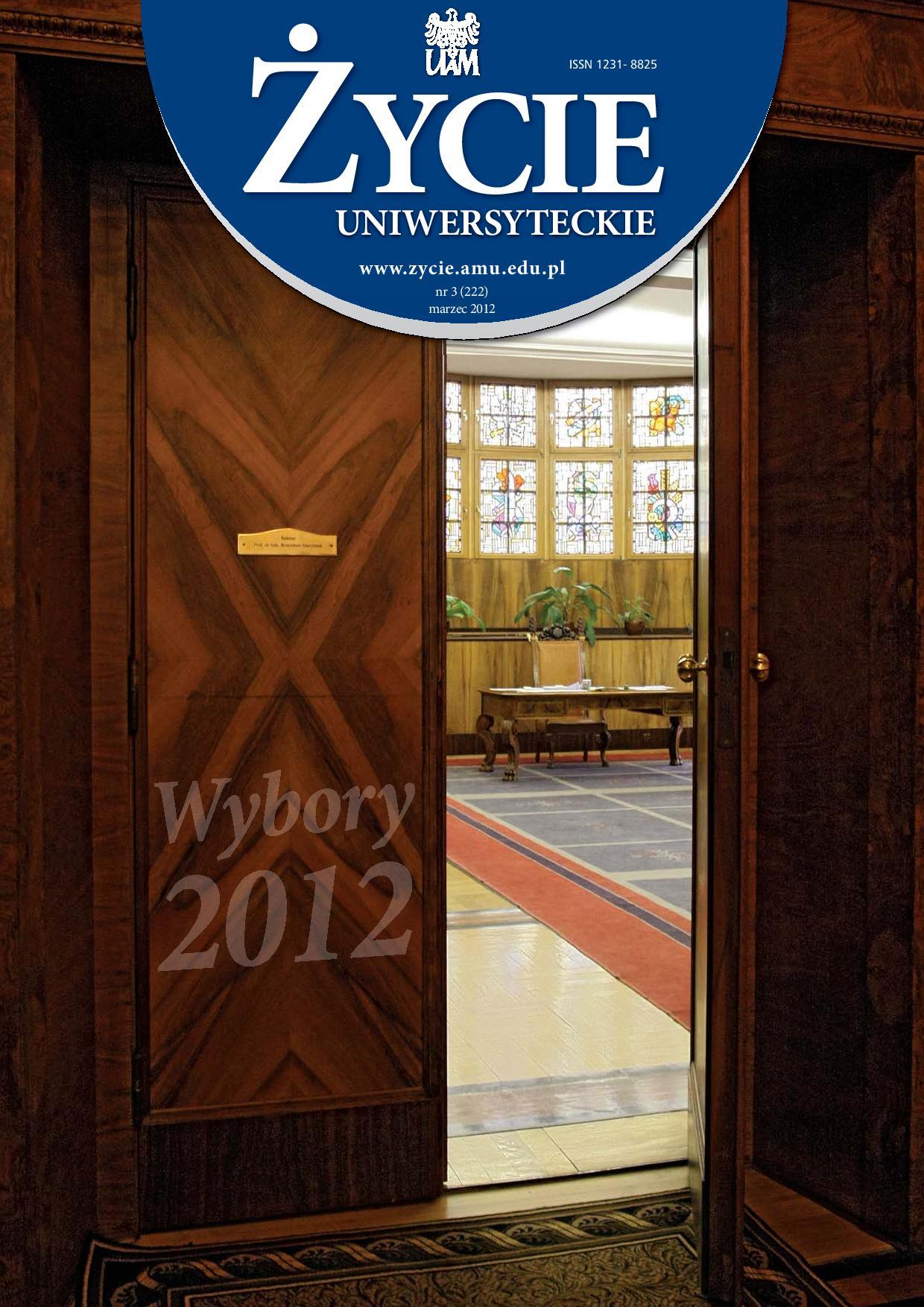 Życie Uniwersyteckie Nr 3/2012