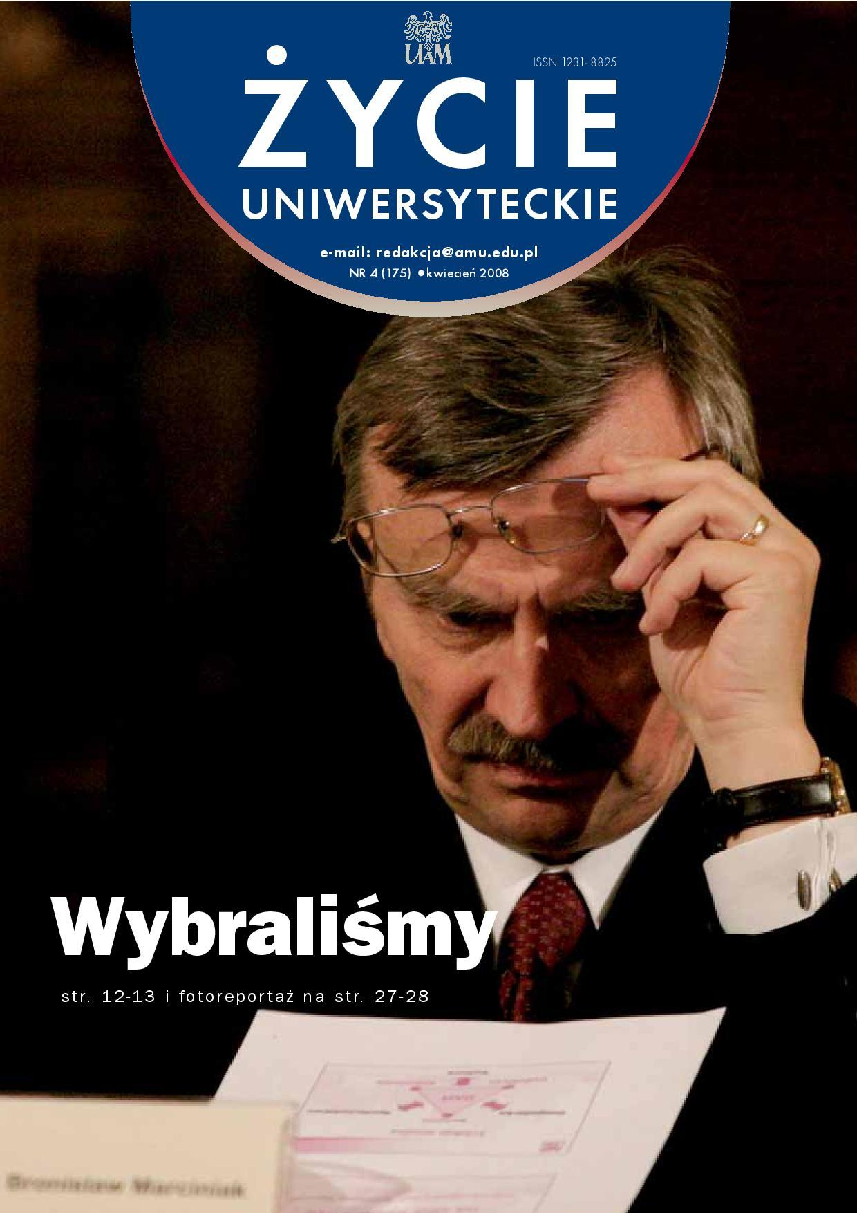 Życie Uniwersyteckie Nr 4/2008