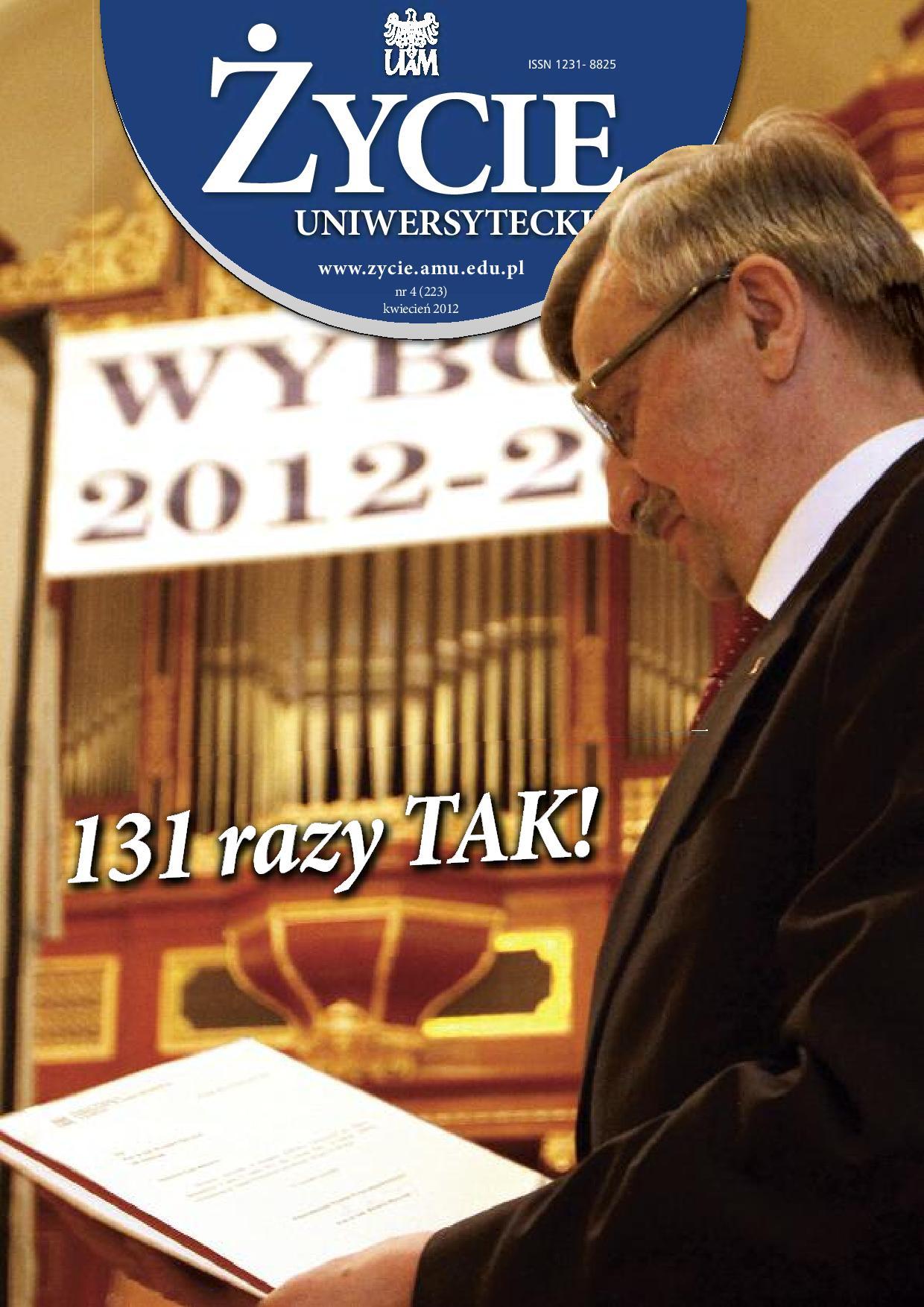 Życie Uniwersyteckie Nr 4/2012