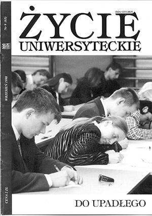 Życie Uniwersyteckie nr 9/1998