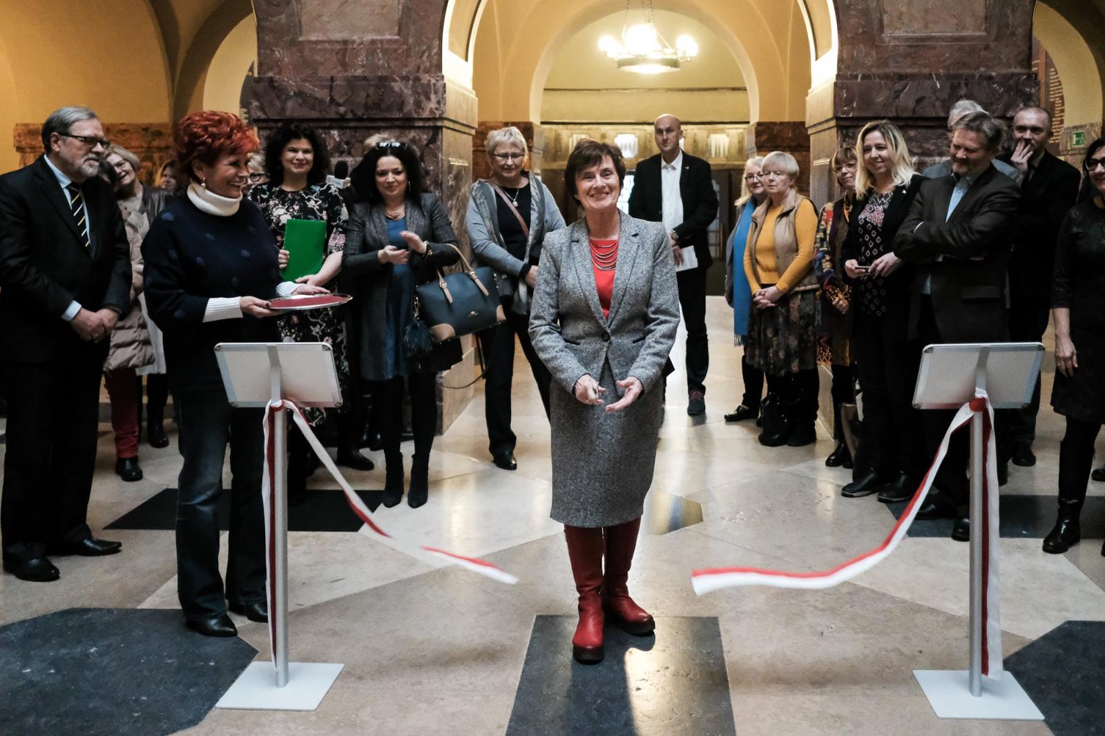 Otwarcie wystawy "Pierwsze Uczone Uniwersytetu Poznańskiego 1919 - 1939"