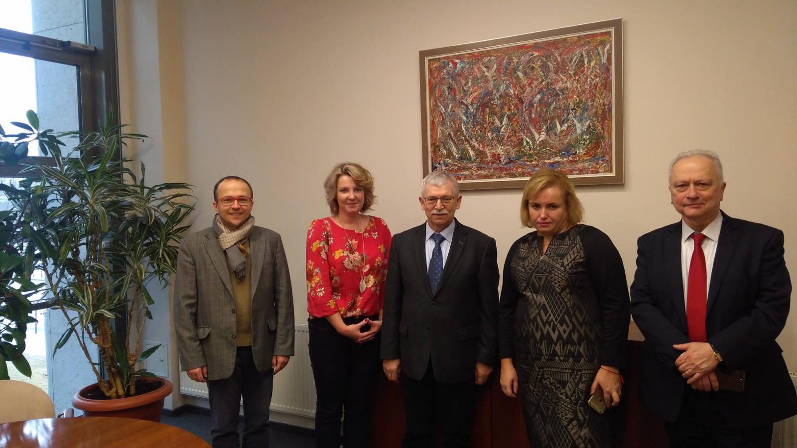 Rektor z Ukrainy w IKE