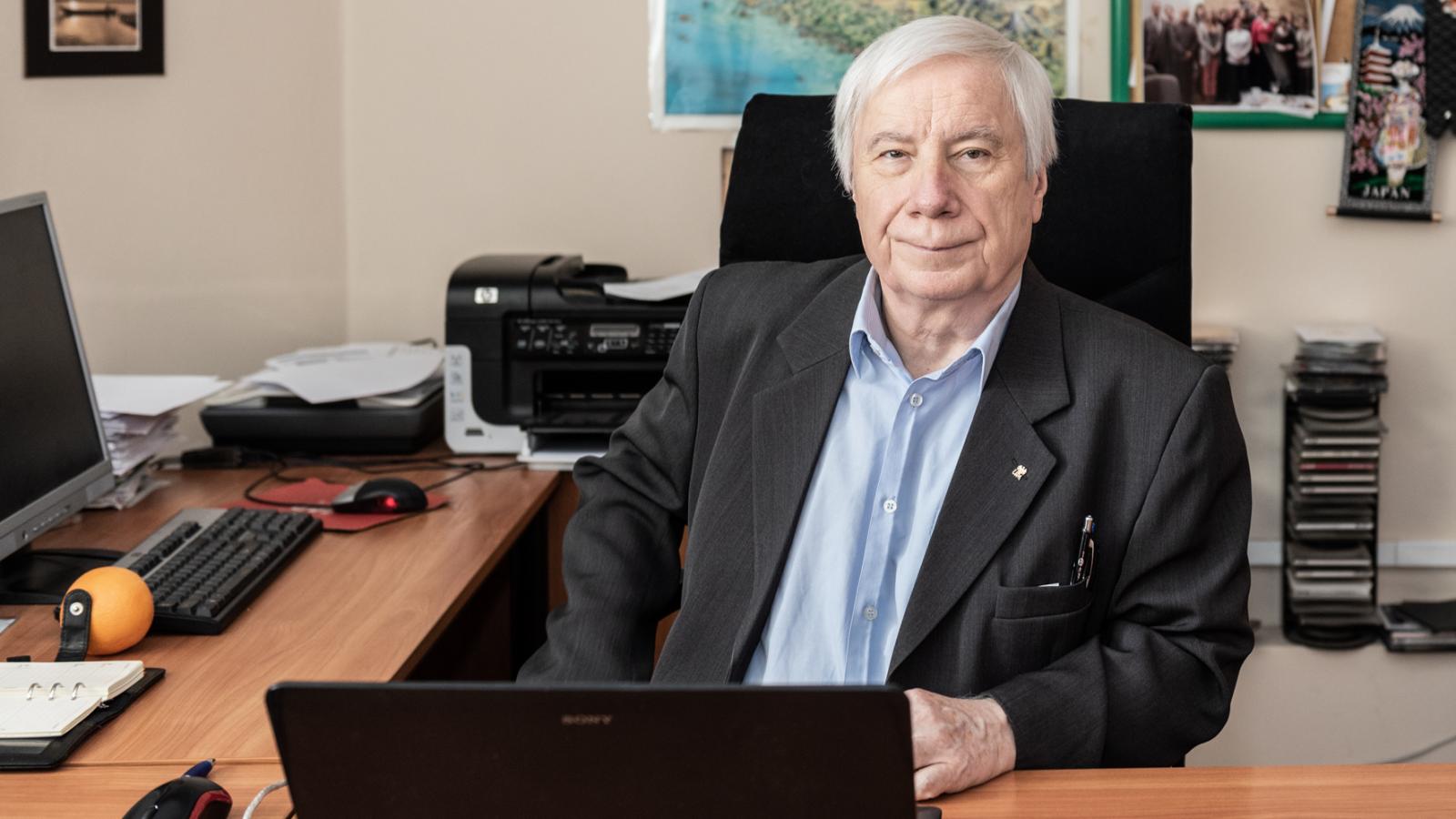 prof. Ryszard Krzyminiewski/ Fot. Łukasz Woźny