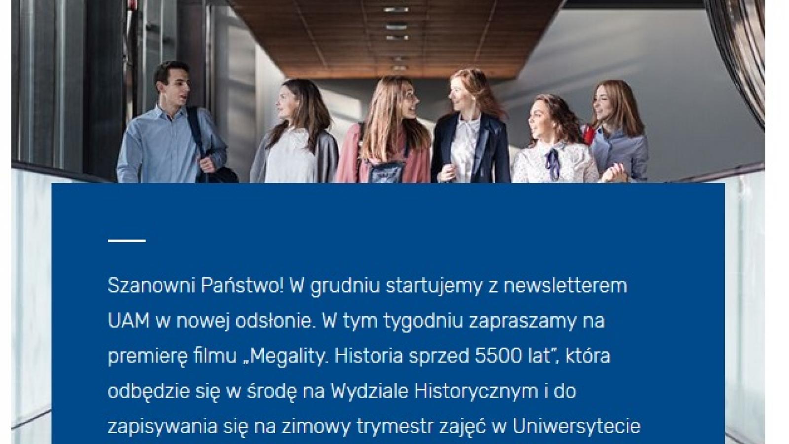 Nowy newsletter UAM