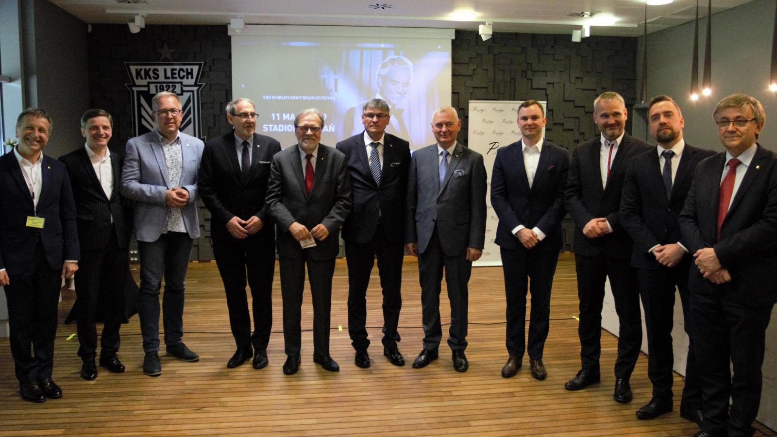 Konferencja prasowa na Stadionie Miejskim, fot. Ewa Konarzewska-Michalak